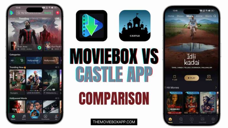 MovieBox Vs Castle App Comparison