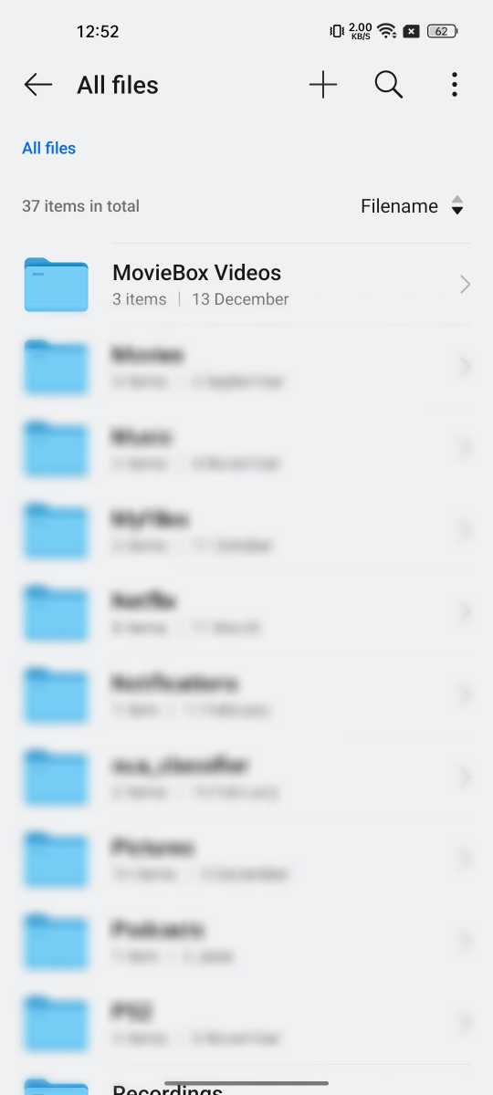Arrange All Videos in a Folder
